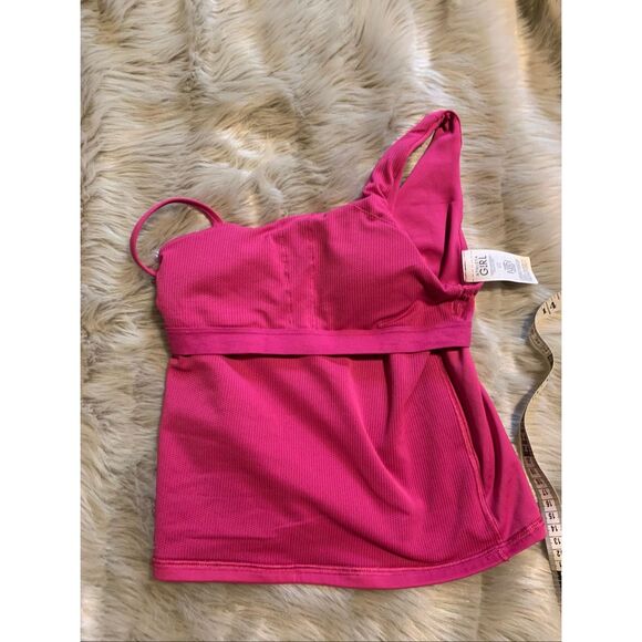 Athleta Girl Stand Out Support Tank Pink Large - Picture 4 of 8